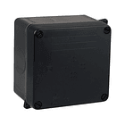 Caja Estanca 100x100x55mm IP55 / IK07 - Sin Conos - Negro 1