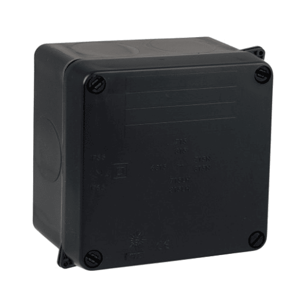 Caja Estanca 90x90x40mm IP55 / IK07 - Con Conos Solera  Diartek -  Materiales Eléctricos y Soluciones Tecnológicas