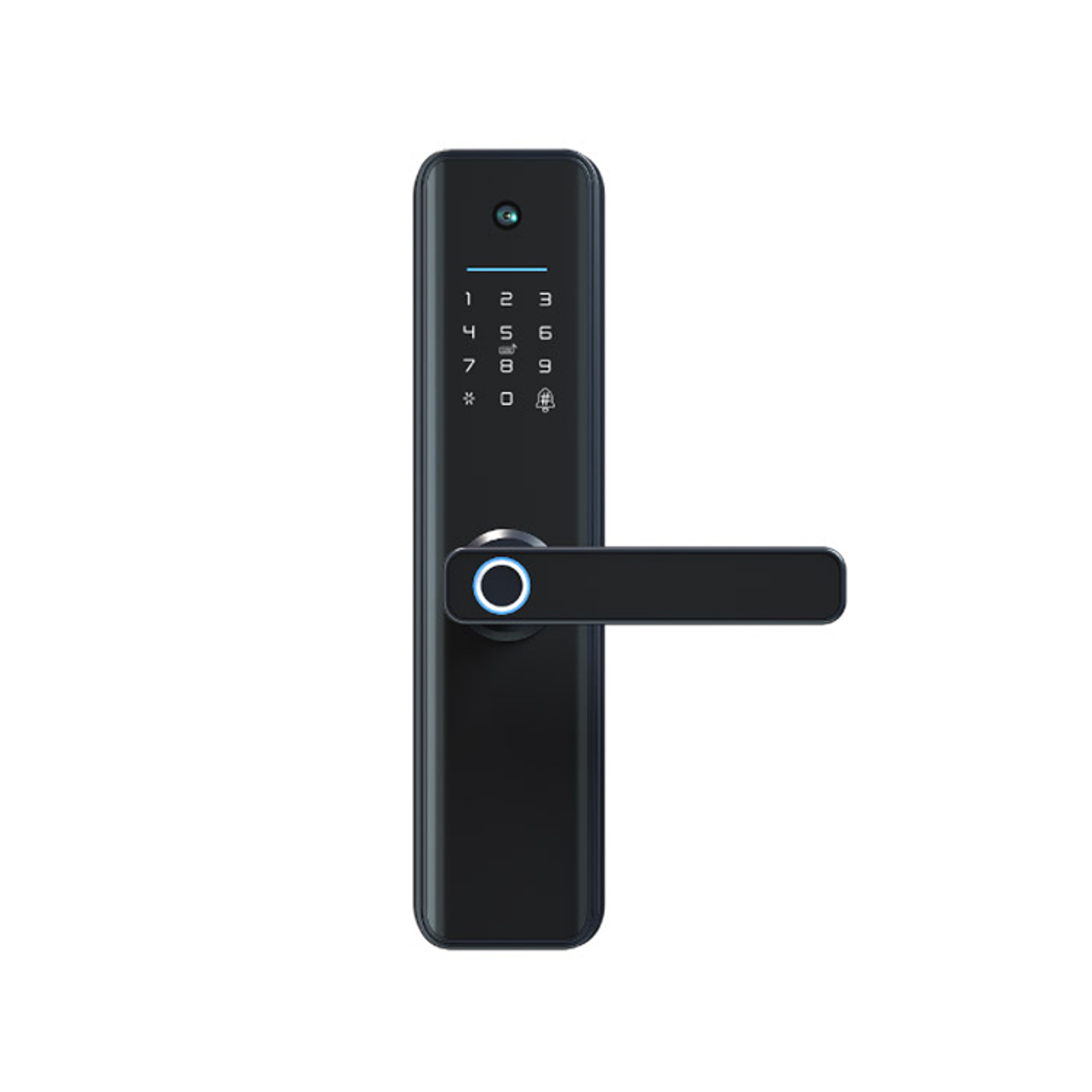 Cerradura Biometrica Smart Con Camara Conexión Alexa Y Google