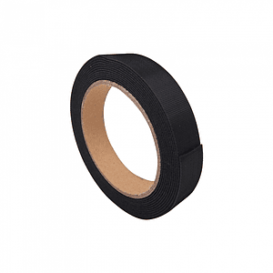 Amarra Velcro Clásica Doble Faz 3 Metros Negro 20mm