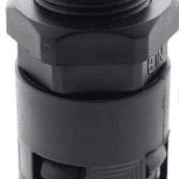 Conector Recto de Tornillo Rápido Libre de Halogenos 13mm 2