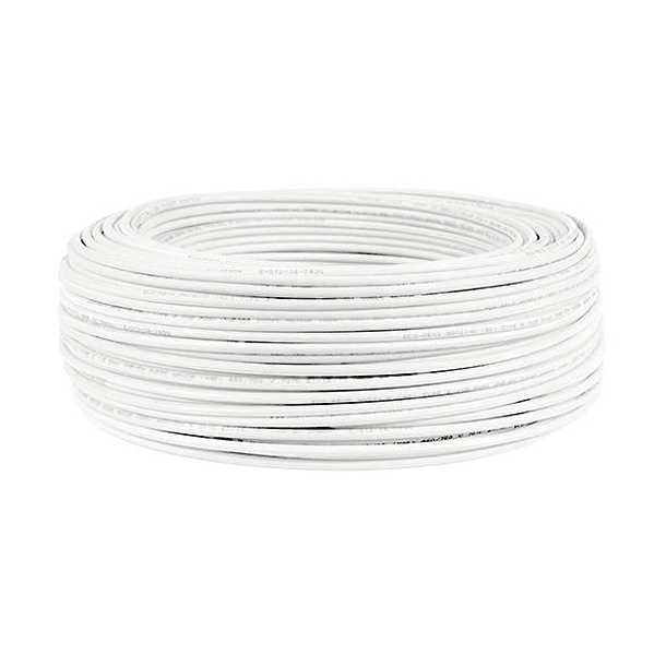 Cable Libre de Halogenos 1x6.0mm 750V Rollo 100 Metros, Blanco 3