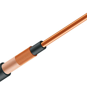 Alambre Concéntrico 2x4mm 600V Rollo 50 Metros