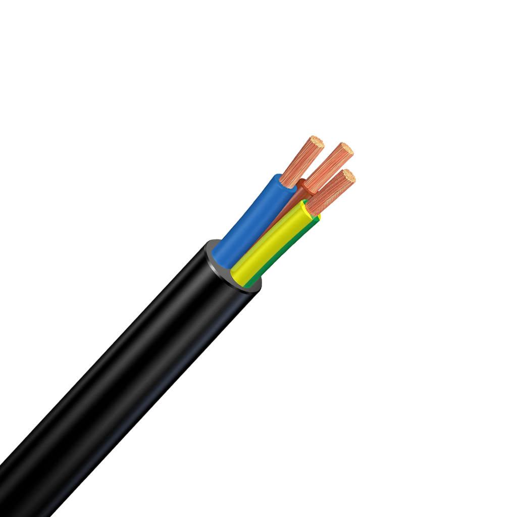 Ledkia Cable Textil Eléctrico Negro 9m | Leroy Merlin