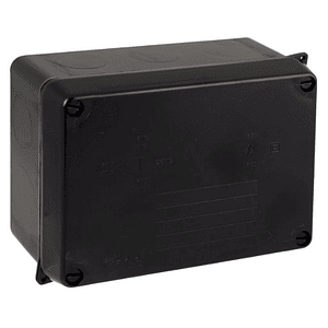 Caja Estanca 153x110x65mm IP65 / IK08 - Sin conos - Negro