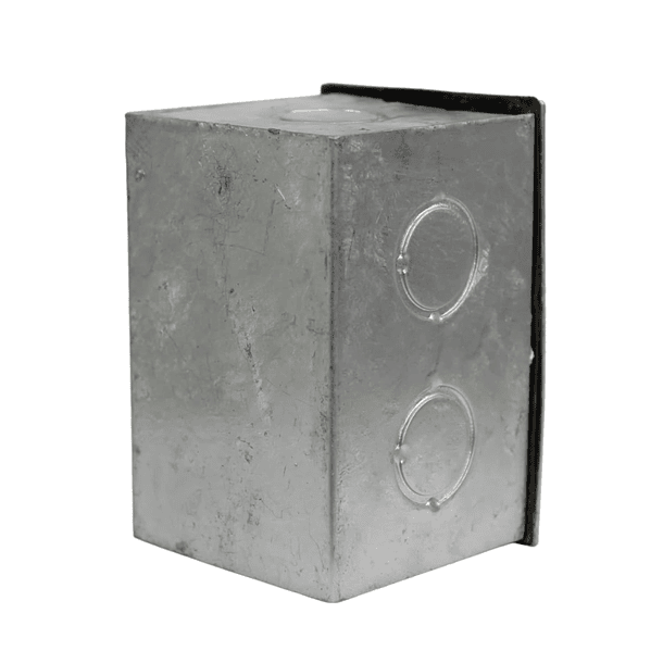 Caja Metálica A-01 100x65x65mm Galvanizada en Caliente 2