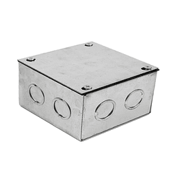 Caja Metálica B-15 150x150x100mm Pre-Galvanizada