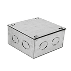 Caja Metálica B-15 150x150x100mm Pre-Galvanizada 1