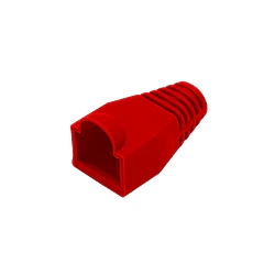 Capuchón Bota para RJ-45 Rojo (Bolsa 100 unidades)