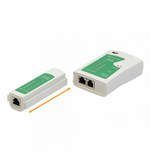 Tester Probador de cables RJ45 & RJ11 Ethernet y Teléfono