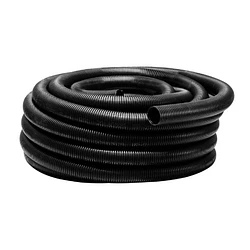 Tubo Corrugado Libre de Halogenos Negro 10mm (Rollo 100mt)