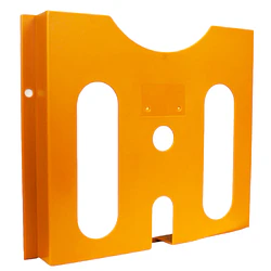 Porta Planos Naranjo A4 Con Adhesivo
