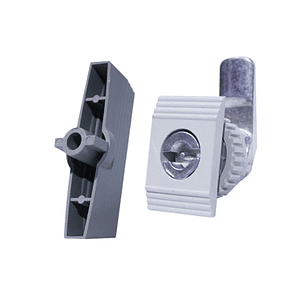 Chapa Plastica Estandar para Tableros con Llave Universal