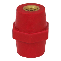 Aislador de Resina Tipo Barril 21x25mm M6