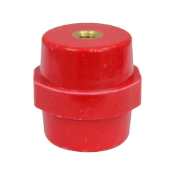 Aislador de Resina Tipo Barril 37x51mm M8
