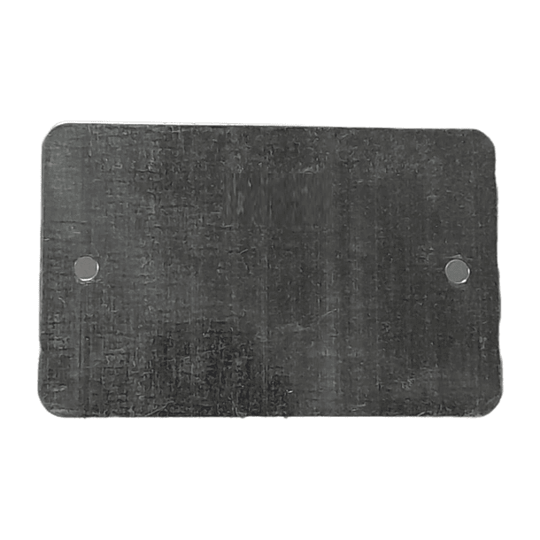 Tapa Ciega Metalica Zincada Sin Pernos Pack 10un 3