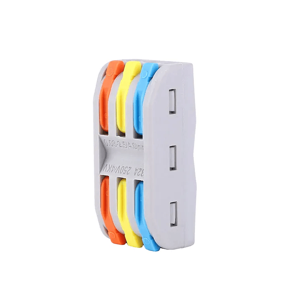 Conector Rápido Fast Clip Universal 3 Entrada 3 Salidas 4