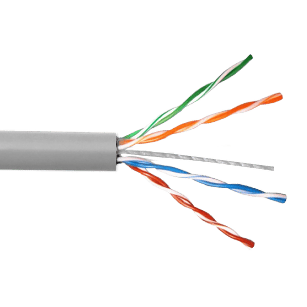 Cable de Red UTP Gris Categoría 5E x Metro 