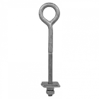 Perno Galvanizado Ojo 5/8” x 8” con Tuerca  1