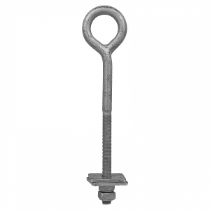 Perno Galvanizado Ojo 5/8” x 9” con Tuerca