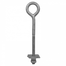 Perno Galvanizado Ojo 5/8” x 10” con Tuerca