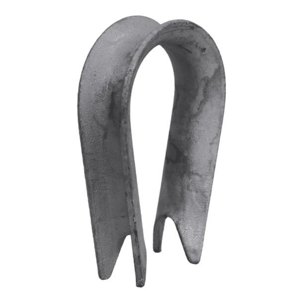 Guardacabo de Acero Galvanizado 1/2” 2