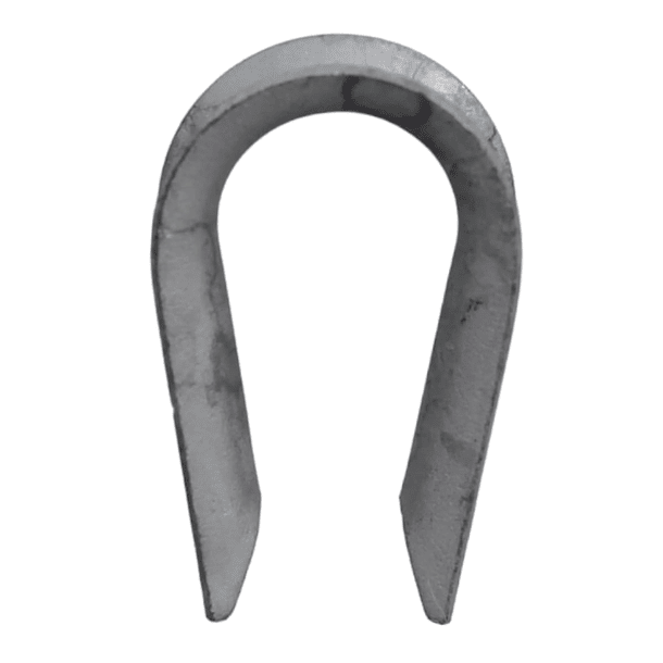 Guardacabo de Acero Galvanizado 1/2” 3