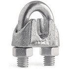 Prensa Tipo Grillete para Cable de Acero 1/8