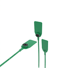 Sello de Seguridad Inserto Metálico 400mm 100un Verde 1