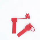 Sello de Seguridad Tipo Ancla Rojo con Alambre 1