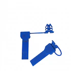 Sello de Seguridad Tipo Ancla Azul con Alambre 1