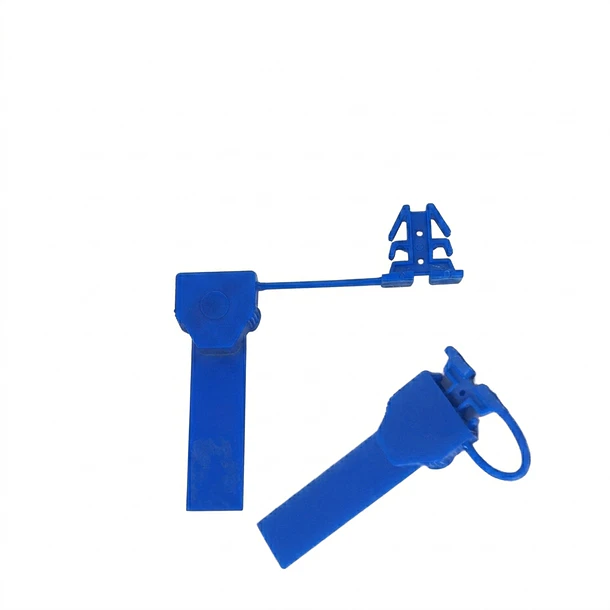 Sello de Seguridad Tipo Ancla Azul con Alambre 1