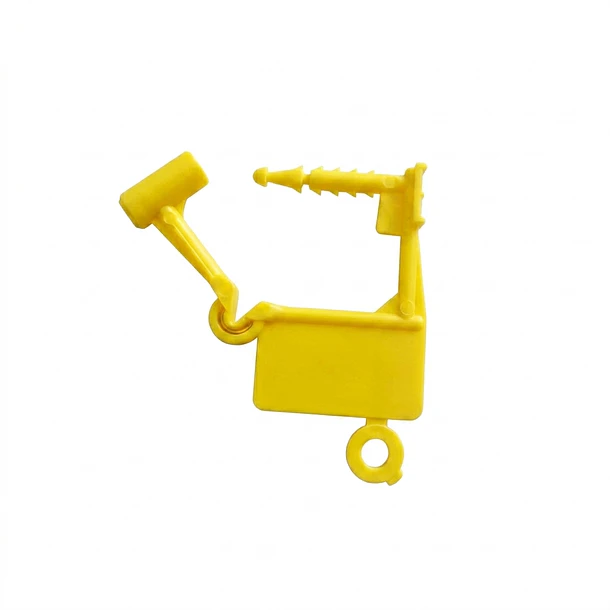 Sello de Seguridad Tipo Candado Amarillo 1