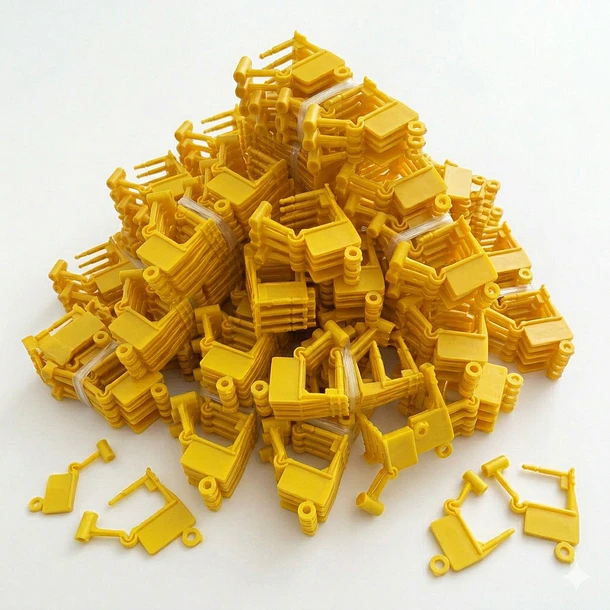 Sello de Seguridad Tipo Candado Amarillo 3