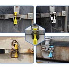 Sello de Seguridad para Contenedor Blanco 10 Unidades 4