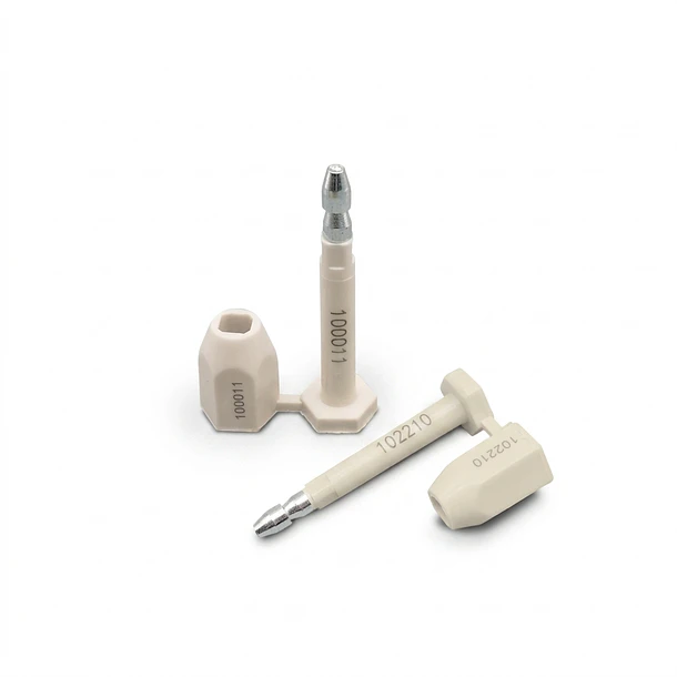 Sello de Seguridad para Contenedor Blanco 10 Unidades 2