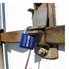 Sello de Seguridad Tipo Candado Container Azul 10 Unidades 4