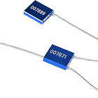 Sello de Seguridad Tipo Candado Container Azul 10 Unidades 2