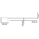 Sello de Seguridad Tipo Candado Container Rojo 10 Unidades 3