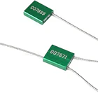 Sello de Seguridad Tipo Candado Container Verde 10 Unidades 2