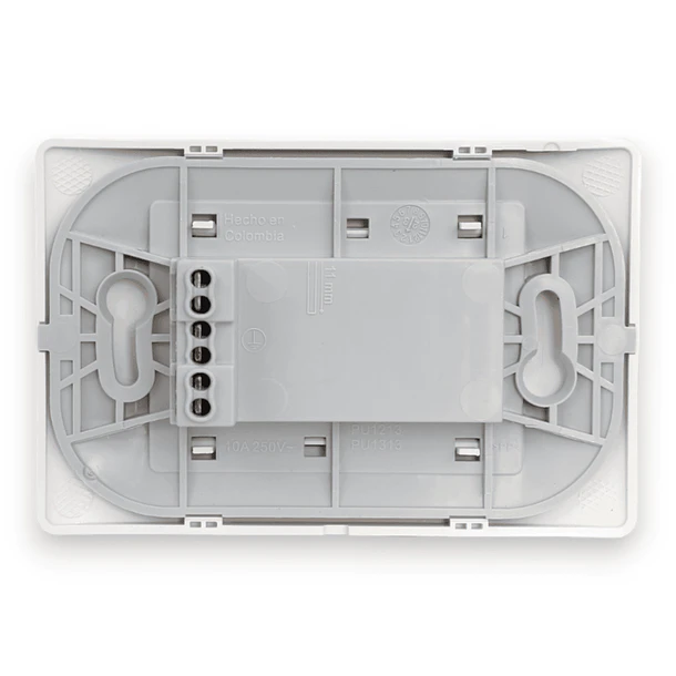Enchufe Doble 10A Luzica Armado Bticino Pu1213 2