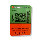 Enchufe Simple 10A Luzica Armado Bticino Pu1113 3
