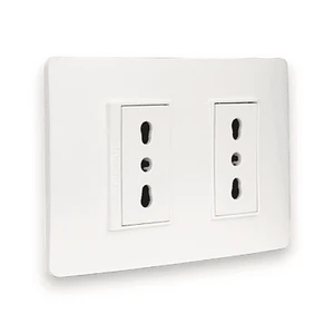 Enchufe Doble 10/16A Luzica Armado Bticino Pu1280
