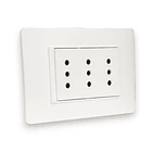 Enchufe Triple 10A Luzica Armado Bticino Pu1313 1