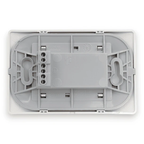 Enchufe Triple 10A Luzica Armado Bticino Pu1313 2