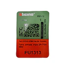 Enchufe Triple 10A Luzica Armado Bticino Pu1313 3