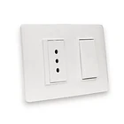 Interruptor 9/12 + Enchufe 10A Luzica Pu1214 1