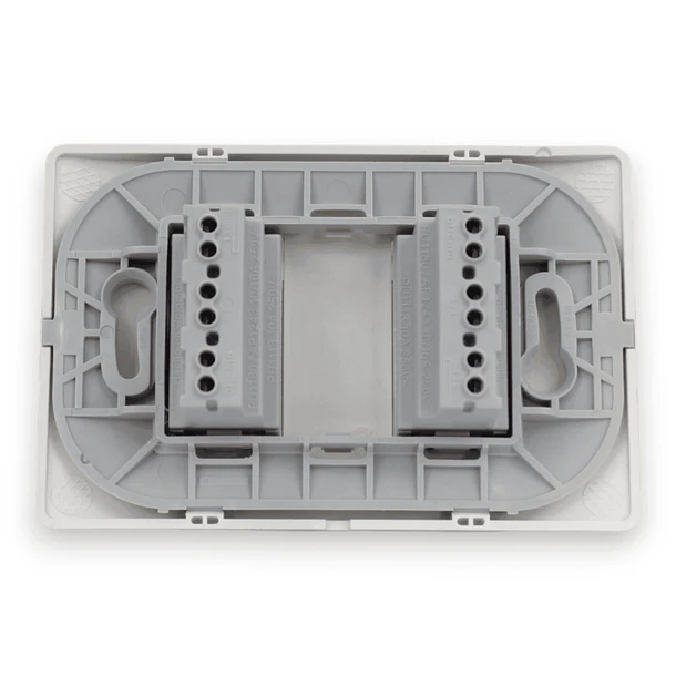 Enchufe Doble 10A+10/16A Luzica Armado Bticino Pu1293 2