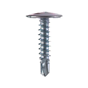 Tornillo Cabeza Lenteja Punta Broca 8 x 1-1/2