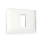 Placa 1 Mod. Blanco Matix AM503/1BN 1